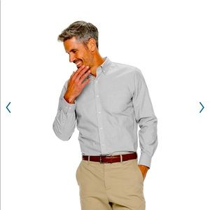 Slim fit button down shirt